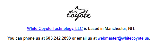 White Coyote Technology